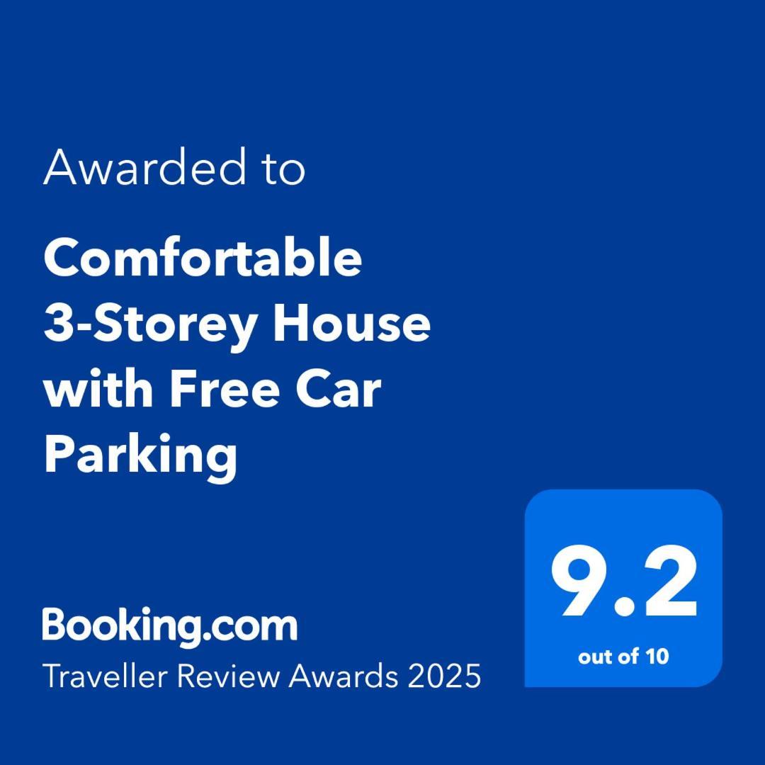 Comfortable 3-Storey House With Free Car Parking Μάντσεστερ Εξωτερικό φωτογραφία